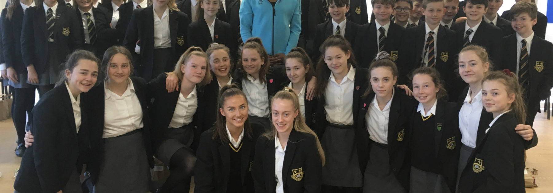 England Netball Captain Visits Caterham