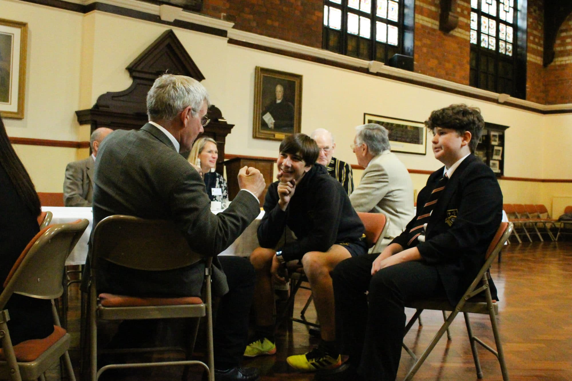 Firsthand History Lesson for Third Years Caterham School