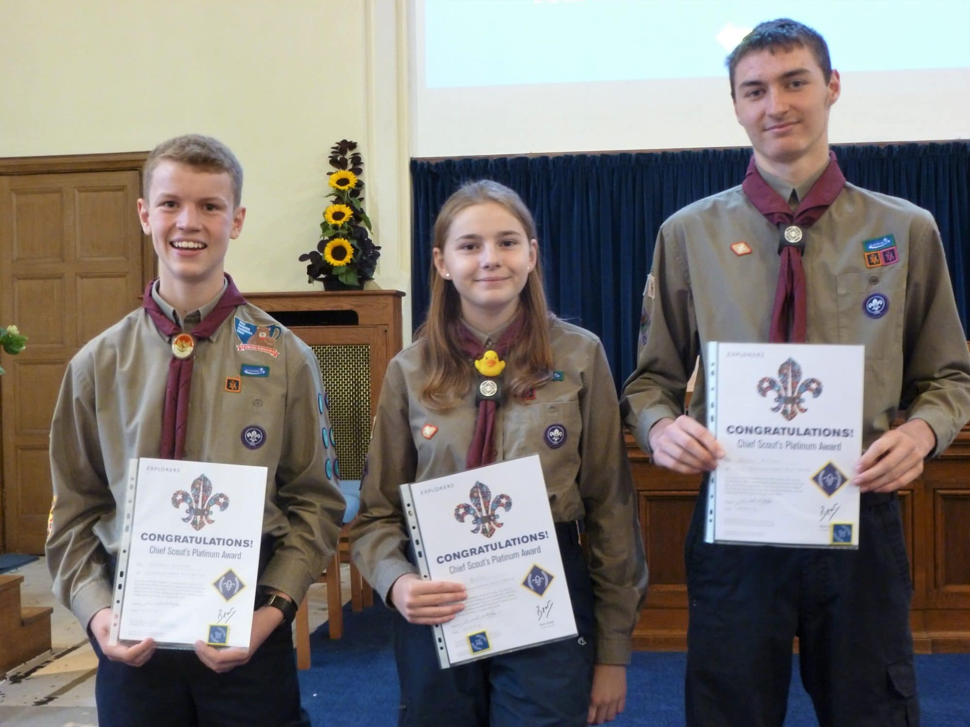 Chief Scout Platinum Award - Caterham School