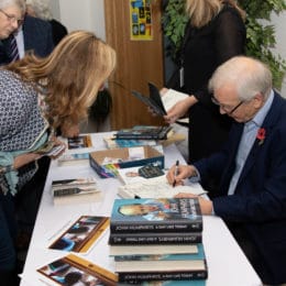 John Humphrys speaks at the CSS Bonarjee Evening at Caterham School, Surrey