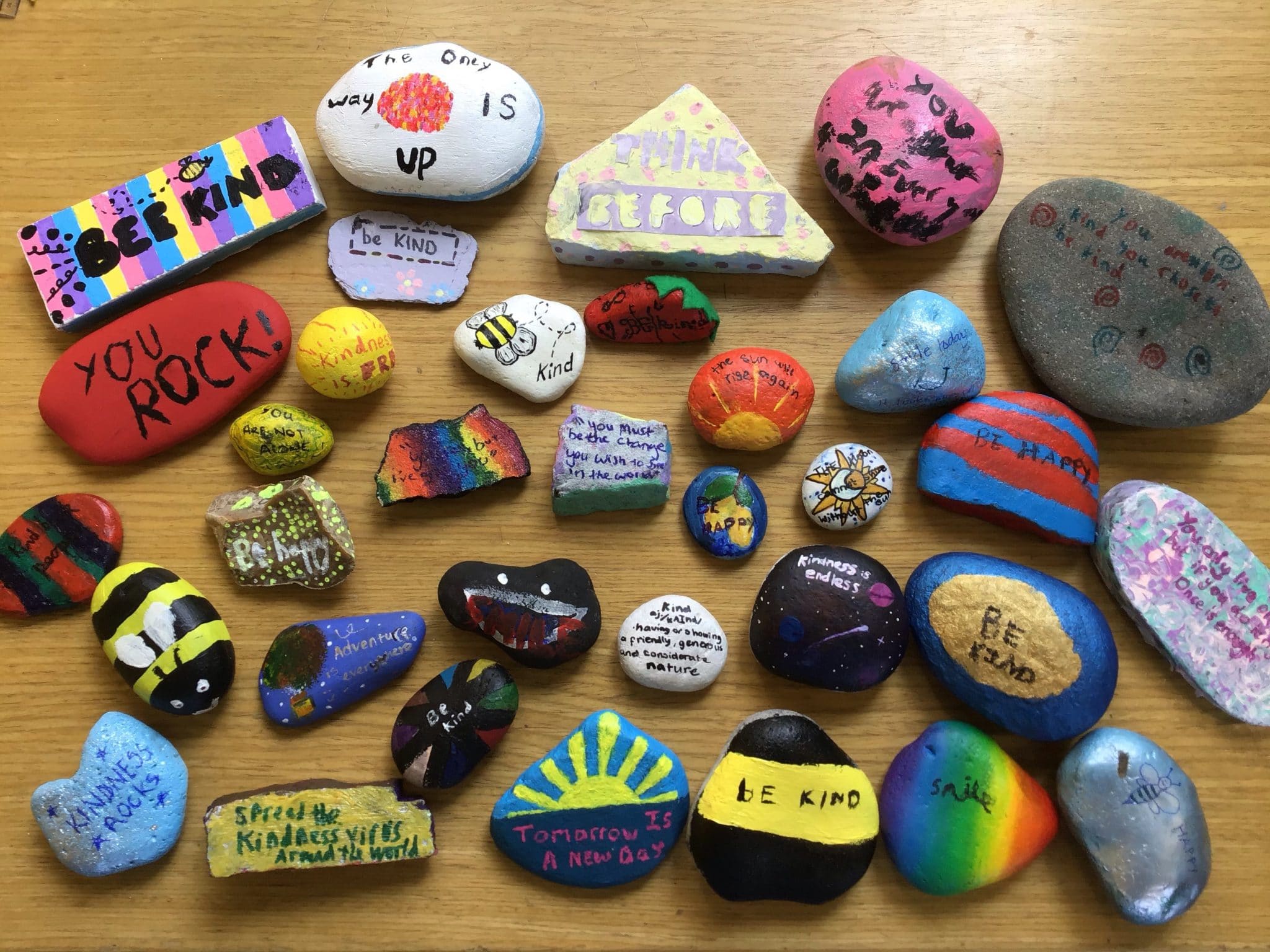 Kindness Rocks Caterham School