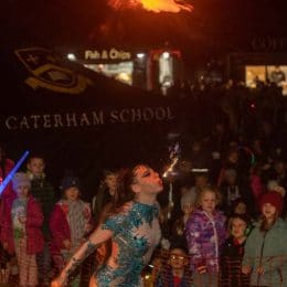 Fireworks Evening At Caterham School, Surrey. 2021.