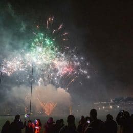 Fireworks Evening At Caterham School, Surrey. 2021.