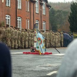 Remembrance Service At Caterham School, Surrey. 2021.