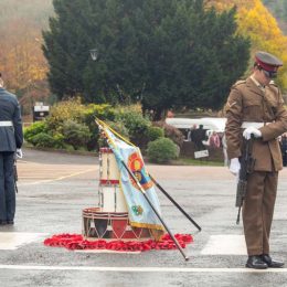 Remembrance Service At Caterham School, Surrey. 2021.