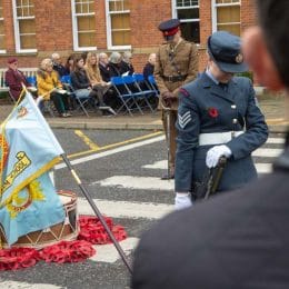 Remembrance Service At Caterham School, Surrey. 2021.