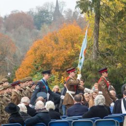 Remembrance Service At Caterham School, Surrey. 2021.