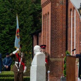 Remembrance Service At Caterham School, Surrey. 2021.