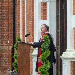 Remembrance Service At Caterham School, Surrey. 2021.