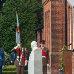 Remembrance Service At Caterham School, Surrey. 2021.