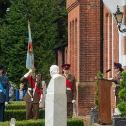 Remembrance Service At Caterham School, Surrey. 2021.