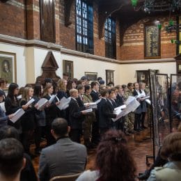 Remembrance Service At Caterham School, Surrey. 2021.