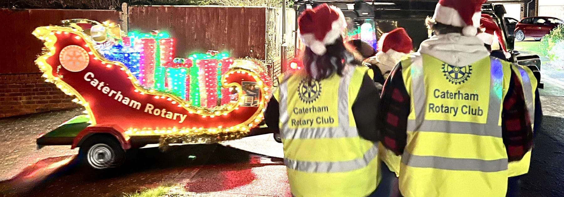 Supporting Caterham Rotary Christmas Collections