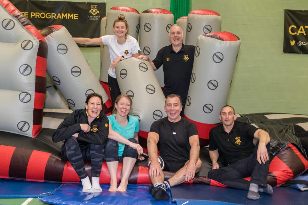Caterham School Giving Day Obstacle Course