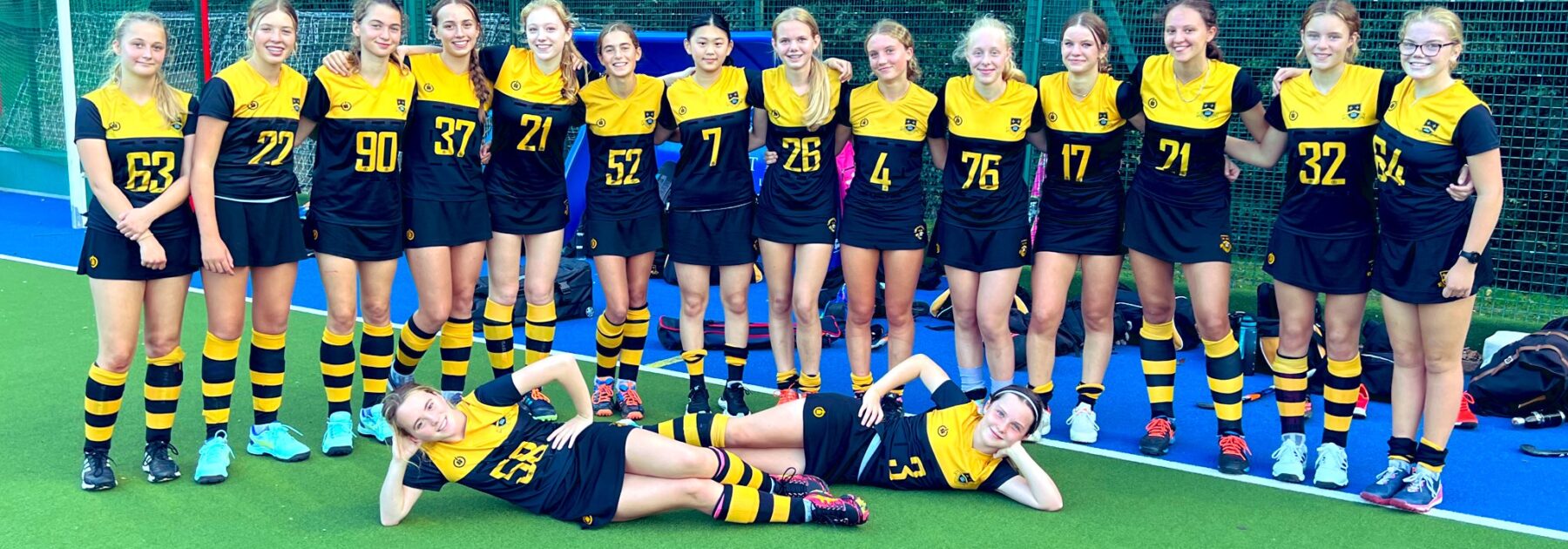 1st XI Hockey Girls Take on Trinity