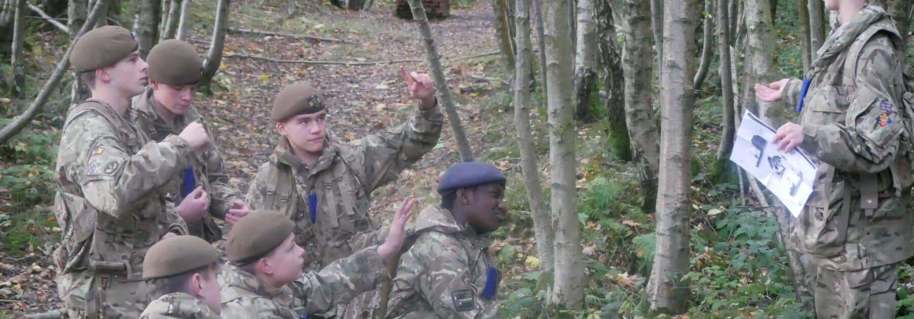 CATERHAM & TRINITY CADETS JOIN FORCES at JNCO CADRE CAMP