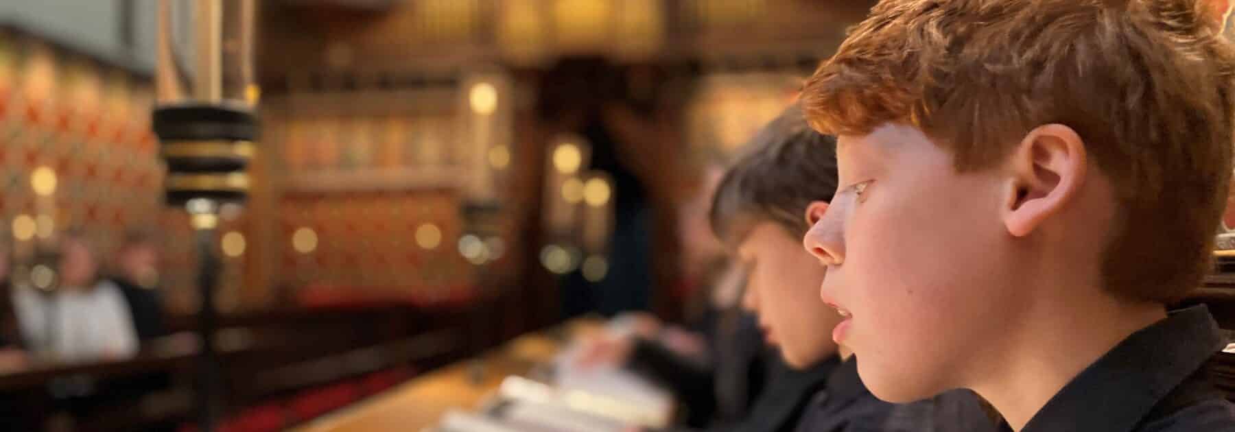 Magical Evensong Service at Rochester Cathedral