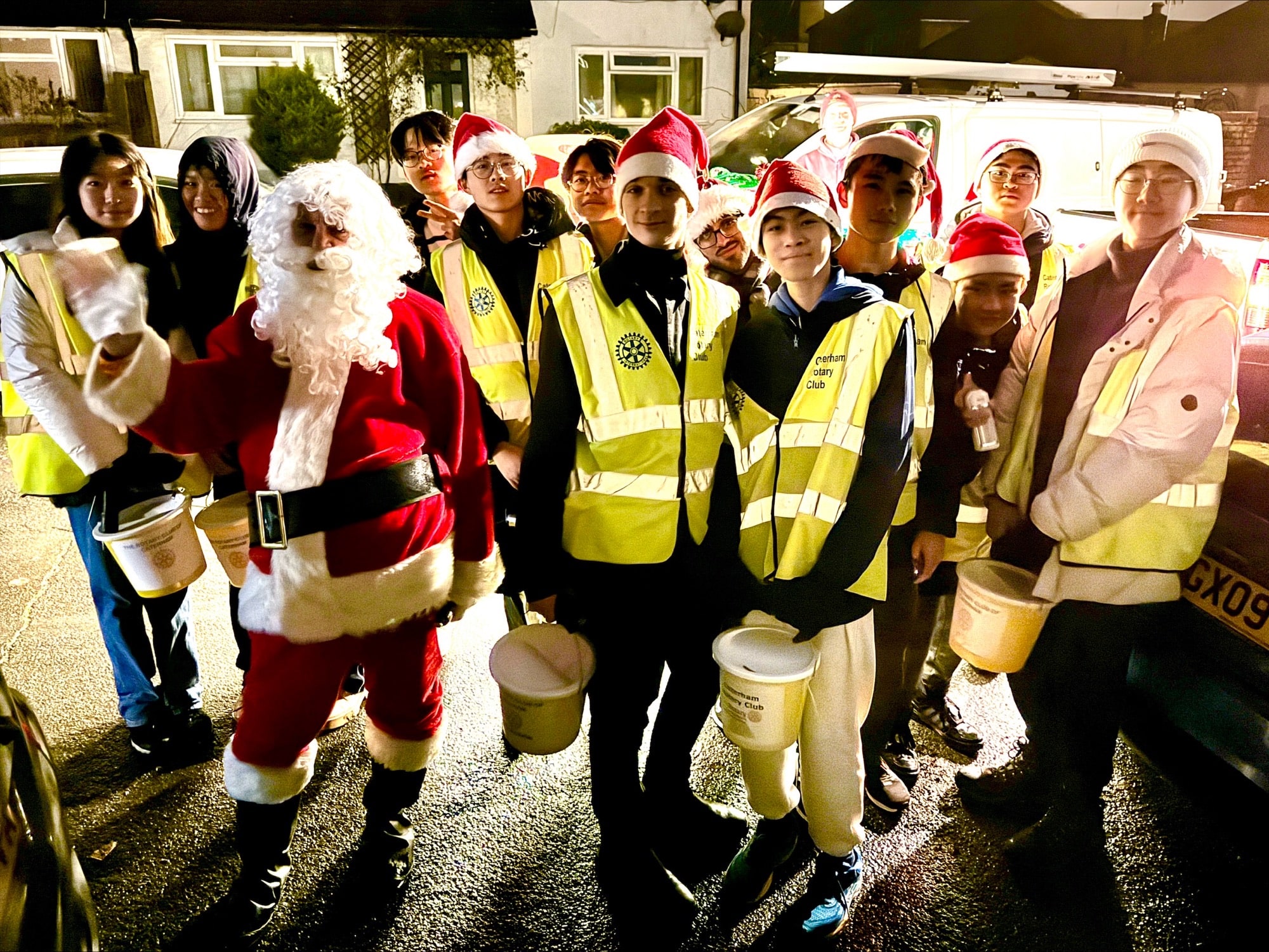 Pupils Support Rotary Club to Collect Over £5000 Caterham School