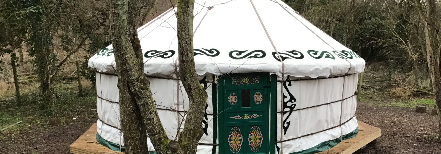 The Yurt is Up!