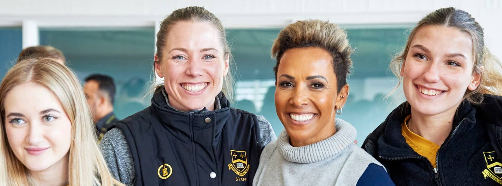 Dame Kelly Holmes Opens Supercharged Sports Centre