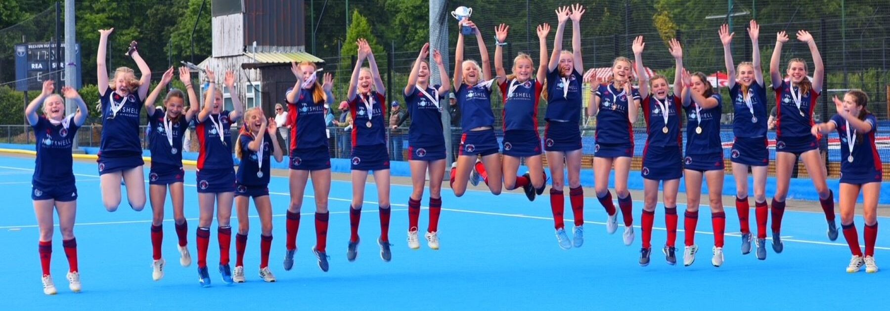 U14 Girls at National Hockey Finals