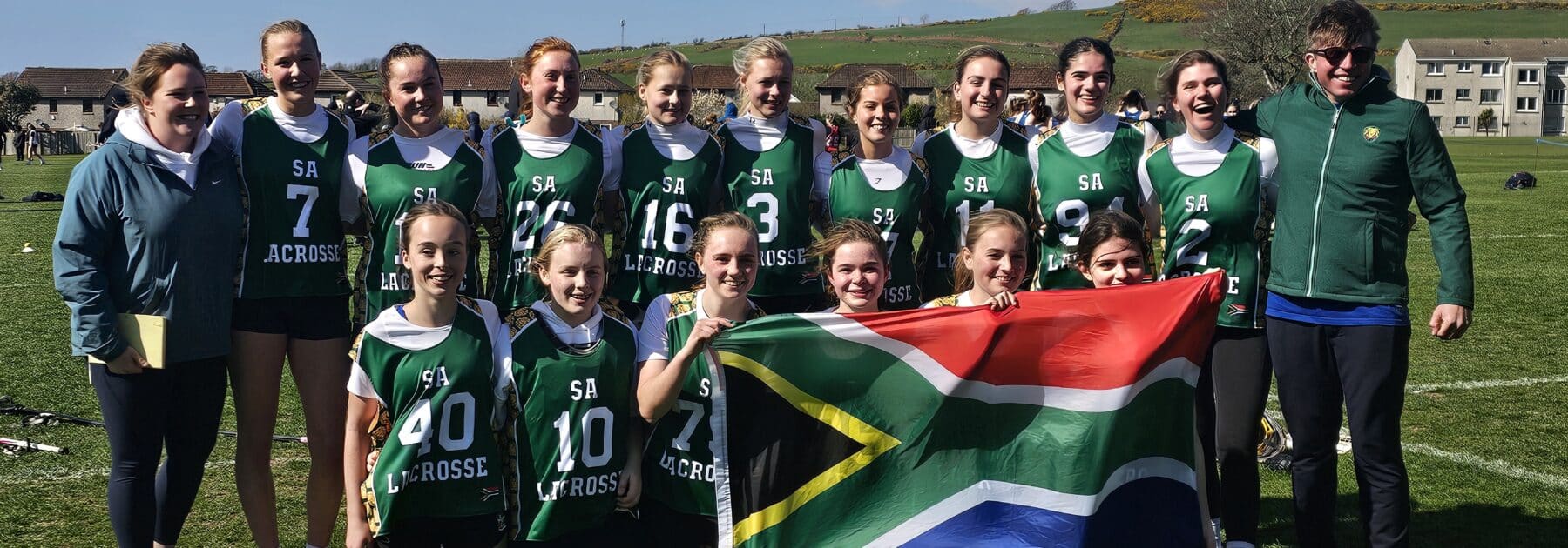 Leane B at the Lacrosse Home Internationals